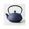 LIATINOVÁ KANVICA ČAJNÍK S ZAPAROVAČOM 900 ML KAMIN TMAVOMODRÁ SO SITKOM LIATINOVÁ KANVICA ČAJNÍK S ZAPAROVAČOM 900 ML KAMIN TMAVOMODRÁ SO SITKOM