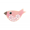 Magnetka vtáčik ružový - 11x6,5 cm - Vtáčik Magnetka vtáčik ružový - 11x6,5 cm - Vtáčik