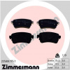 ZIMMERMANN Sada brzdových platničiek kotúčovej brzdy 22588.175.1 ZIMMERMANN Sada brzdových platničiek kotúčovej brzdy 22588.175.1