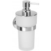 SAPHO Larissa Dávkovač mýdla 250 ml, mléčné sklo, chrom WS019 SAPHO Larissa Dávkovač mýdla 250 ml, mléčné sklo, chrom WS019