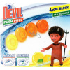 Dr.Devil Push Puul Lemon Fresh WC blok bez košíka 2x20g Dr.Devil Push Puul Lemon Fresh WC blok bez košíka 2x20g