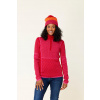 Krimson Klover dámská mikina Pow Zip Neck červená Krimson Klover dámská mikina Pow Zip Neck červená