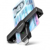 Čítačka eObčianok Axagon USB-C PocketReader (CRE-SMPC) čierna Čítačka eObčianok Axagon USB-C PocketReader (CRE-SMPC) čierna