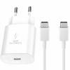 RÝCHLA SIEŤOVÁ NABÍJAČKA PRE TELEFÓN SAMSUNG, 25W ADAPTÉR + USB-C KÁBEL 1M RÝCHLA SIEŤOVÁ NABÍJAČKA PRE TELEFÓN SAMSUNG, 25W ADAPTÉR + USB-C KÁBEL 1M
