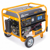 Prenosný jednofázový benzínový generátor prúdu Powermat 6500 W Prenosný jednofázový benzínový generátor prúdu Powermat 6500 W