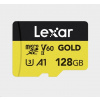 Lexar microSDXC GOLD UHS-II/C10/A1/U3 R280/W100 (V60) 128GB LMSGOLD128G-BNNNG Lexar microSDXC GOLD UHS-II/C10/A1/U3 R280/W100 (V60) 128GB LMSGOLD128G-BNNNG