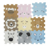 ZOPA Penová podložka Puzzle 30x30 cm 9ks, Animals ZOPA Penová podložka Puzzle 30x30 cm 9ks, Animals
