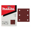 MAKITA papier brúsny 102x114 mm 6 dier K120, 10 ks P-33124 MAKITA papier brúsny 102x114 mm 6 dier K120, 10 ks P-33124