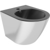Mexen Lena, závesný bidet 480x370x325 mm, čierna matná - strieborná, 35224874 Mexen Lena, závesný bidet 480x370x325 mm, čierna matná - strieborná, 35224874