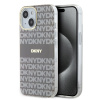 DKNY Repeat Pattern Tonal Stripe Magsafe Zadní pro iPhone 14 Beige DKHMP14SHRHSEE DKNY Repeat Pattern Tonal Stripe Magsafe Zadní pro iPhone 14 Beige DKHMP14SHRHSEE