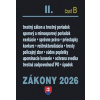 Zákony II B 2026 Trestné právo, súdne spory a exekúcie Zákony II B 2026 Trestné právo, súdne spory a exekúcie