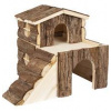 Domek dřevo přírodní House Keldry 25,5x22x20cm Flamingo 1 ks Domek dřevo přírodní House Keldry 25,5x22x20cm Flamingo 1 ks