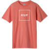 pánske tričko HUF BOX LOGO TEE Mandarin Red M pánske tričko HUF BOX LOGO TEE Mandarin Red M
