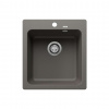 Blanco Naya 45 Silgranitový drez, 51x47 cm, sivá vulkán 527309 Blanco Naya 45 Silgranitový drez, 51x47 cm, sivá vulkán 527309