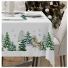 Vianočný obrus na stôl Vianočný stromček MIG936 Biela 140x280 cm Vianočný obrus na stôl Vianočný stromček MIG936 Biela 140x280 cm