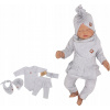Detský komplet - Baby Set Zyzio a Zuzia 86 Gray 5 PCS. (5CZ Body+Leggings+Band+Cap+Scarf86) Detský komplet - Baby Set Zyzio a Zuzia 86 Gray 5 PCS. (5CZ Body+Leggings+Band+Cap+Scarf86)