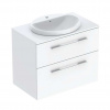 Geberit Selnova Square Skrinka s umývadlom, 79x50x70 cm, 2 zásuvky, lesklá biela 502.872.00.1 Geberit Selnova Square Skrinka s umývadlom, 79x50x70 cm, 2 zásuvky, lesklá biela 502.872.00.1