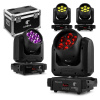 BeamZ Cobra 720 LED moving head set - Sada 4 kusov vo flightcase - Wash moving heads - RGBW BeamZ Cobra 720 LED moving head set - Sada 4 kusov vo flightcase - Wash moving heads - RGBW