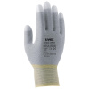 UVEX Rukavice Unipur carbon (10ks) vel. 9/citlivé antist. pro přesné práce s elektron. součástkami/dlaň a prsty pokryté