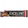 NUTREND Excelent Bar Proteinová tyčinka Zdravé jedlo 40 g Čokoláda Nugat NUTREND Excelent Bar Proteinová tyčinka Zdravé jedlo 40 g Čokoláda Nugat