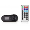 Nedis CATR100BK - FM Transmitter do auta | Bluetooth® | Slot na Karty microSD | Volání Handsfree