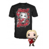 Funko Set DC The Suicide Squad Harley Quinn Figurka a tričko vel. S Funko Set DC The Suicide Squad Harley Quinn Figurka a tričko vel. S