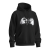 Sablio Mikina s potlačou JOYSTICK koniec hry - černá 3XL Sablio Mikina s potlačou JOYSTICK koniec hry - černá 3XL