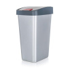 Keeeper Koš odpadkový 45 l, 61,5 x 40 x 30 cm, šedý Keeeper Koš odpadkový 45 l, 61,5 x 40 x 30 cm, šedý