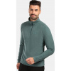 Pánská fleecová mikina KILPI Almeri zelená Velikost: S Pánská fleecová mikina KILPI Almeri zelená Velikost: S
