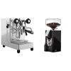Lelit MaraX3 PL62X3, stainless steel + Eureka Mignon Silenzio 55, CR black Lelit MaraX3 PL62X3, stainless steel + Eureka Mignon Silenzio 55, CR black