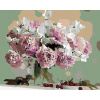 Zuty Diamantové maľovanie PIVÓNIE A ČEREŠNE 40x50 cm vypnuté plátno na rám Zuty Diamantové maľovanie PIVÓNIE A ČEREŠNE 40x50 cm vypnuté plátno na rám