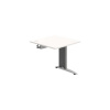 OFFICE PRO s.r.o. HOBIS spojovací stôl - FS 800 R, biela OFFICE PRO s.r.o. HOBIS spojovací stôl - FS 800 R, biela