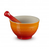 Le Creuset Mažiar s tĺčikom 11 cm, FLAME, kamenina Le Creuset Mažiar s tĺčikom 11 cm, FLAME, kamenina