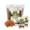 Psí maškrta WILD FARM s králičími klobásami 500g & WILD FARM mäkké kuracie prsia 2x80g psia maškrta Psí maškrta WILD FARM s králičími klobásami 500g & WILD FARM mäkké kuracie prsia 2x80g psia maškrta