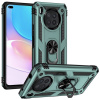Kryt Magnetic Holder Armor na Huawei Nova 8i - Tmavozelená Kryt Magnetic Holder Armor na Huawei Nova 8i - Tmavozelená