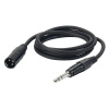 DAP FL04 - BAL. XLR/samec 3 P. jack 6,3mm stereo 3m DAP FL04 - BAL. XLR/samec 3 P. jack 6,3mm stereo 3m