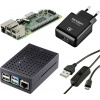 TRU COMPONENTS Pure Set Raspberry Pi® 3 B 1 GB 4 x 1.2 GHz vč. napájecího zdroje, vč. pouzdra TRU COMPONENTS Pure Set Raspberry Pi® 3 B 1 GB 4 x 1.2 GHz vč. napájecího zdroje, vč. pouzdra