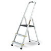 Springos Hliníkové schodíky 3 stupne jednostranné DRABEST ALD3 PRO Springos Hliníkové schodíky 3 stupne jednostranné DRABEST ALD3 PRO