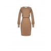 Rinascimento šaty CFC80107173003 hnedé S/M Rinascimento šaty CFC80107173003 hnedé S/M