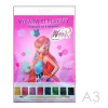 Omaľovánky A3 Akim plagátové /6ks/ - Winx Club s vodovými farbami Omaľovánky A3 Akim plagátové /6ks/ - Winx Club s vodovými farbami