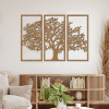 drevo zivota Drevený strom na stenu XXL Farebný vzor: Horsky dub, Veľkosť viacdielov: 120x86 drevo zivota Drevený strom na stenu XXL Farebný vzor: Horsky dub, Veľkosť viacdielov: 120x86