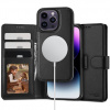 Tech-Protect Wallet MagSafe puzdro na iPhone 14 Pro, čierne Tech-Protect Wallet MagSafe puzdro na iPhone 14 Pro, čierne