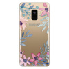 Odolné silikónové puzdro iSaprio - Leaves and Flowers - Samsung Galaxy A8 2018 Odolné silikónové puzdro iSaprio - Leaves and Flowers - Samsung Galaxy A8 2018