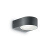 Vonkajšie nástenné svietidlo IDEAL LUX Iko AP1 Antracite 018515 Vonkajšie nástenné svietidlo IDEAL LUX Iko AP1 Antracite 018515