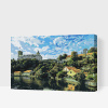 Vymalujsisam.sk Maľovanie podľa čísiel - Hrad Rožmberk 2 Veľkosť: 40x60cm, Rám: Na kartónovej doske Vymalujsisam.sk Maľovanie podľa čísiel - Hrad Rožmberk 2 Veľkosť: 40x60cm, Rám: Na kartónovej doske