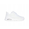 Skechers športové topánky, biele, textilné, veľkosť 35,5 Skechers športové topánky, biele, textilné, veľkosť 35,5