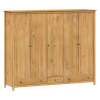 IDEA nábytok Skriňa 5-dverová TORINO vosk IDEA nábytok Skriňa 5-dverová TORINO vosk