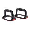adidas Ergonomic Grip Push Up Grips Black One Size adidas Ergonomic Grip Push Up Grips Black One Size