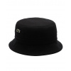 Čiapka Lacoste Organic Cotton Bucket - black - Čierny (M) Čiapka Lacoste Organic Cotton Bucket - black - Čierny (M)