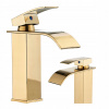 Stojanková umývadlová batéria Ari Waterfall zlatá Stojanková umývadlová batéria Ari Waterfall zlatá